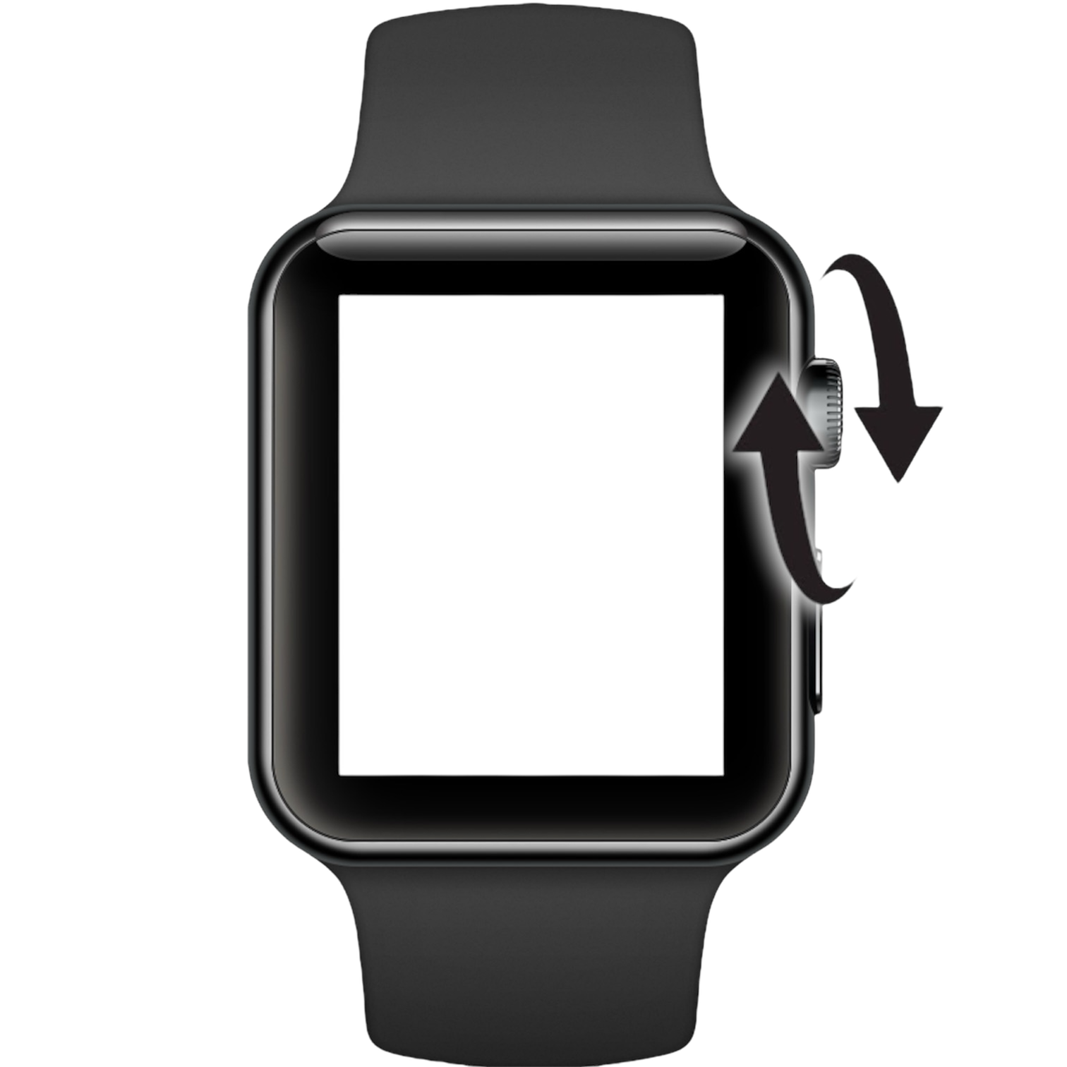 Oprava digital crown (korunky) - Servis na Watch Series 3 (42mm)