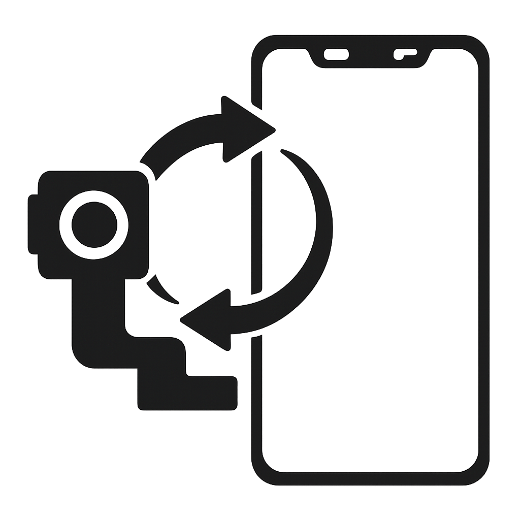 Výměna přední kamery (Se zachováním FaceID)
