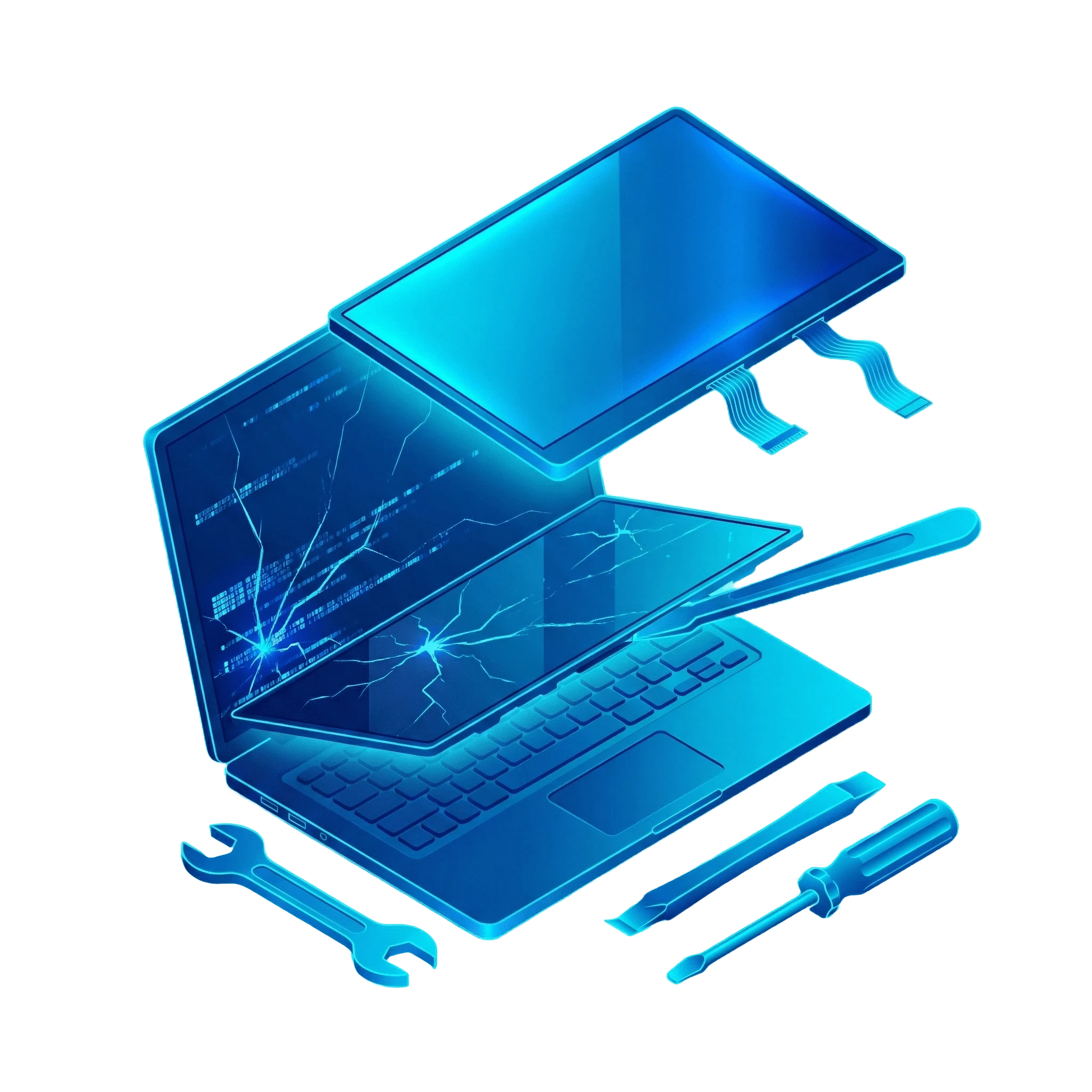 Výměna LCD panelu - 