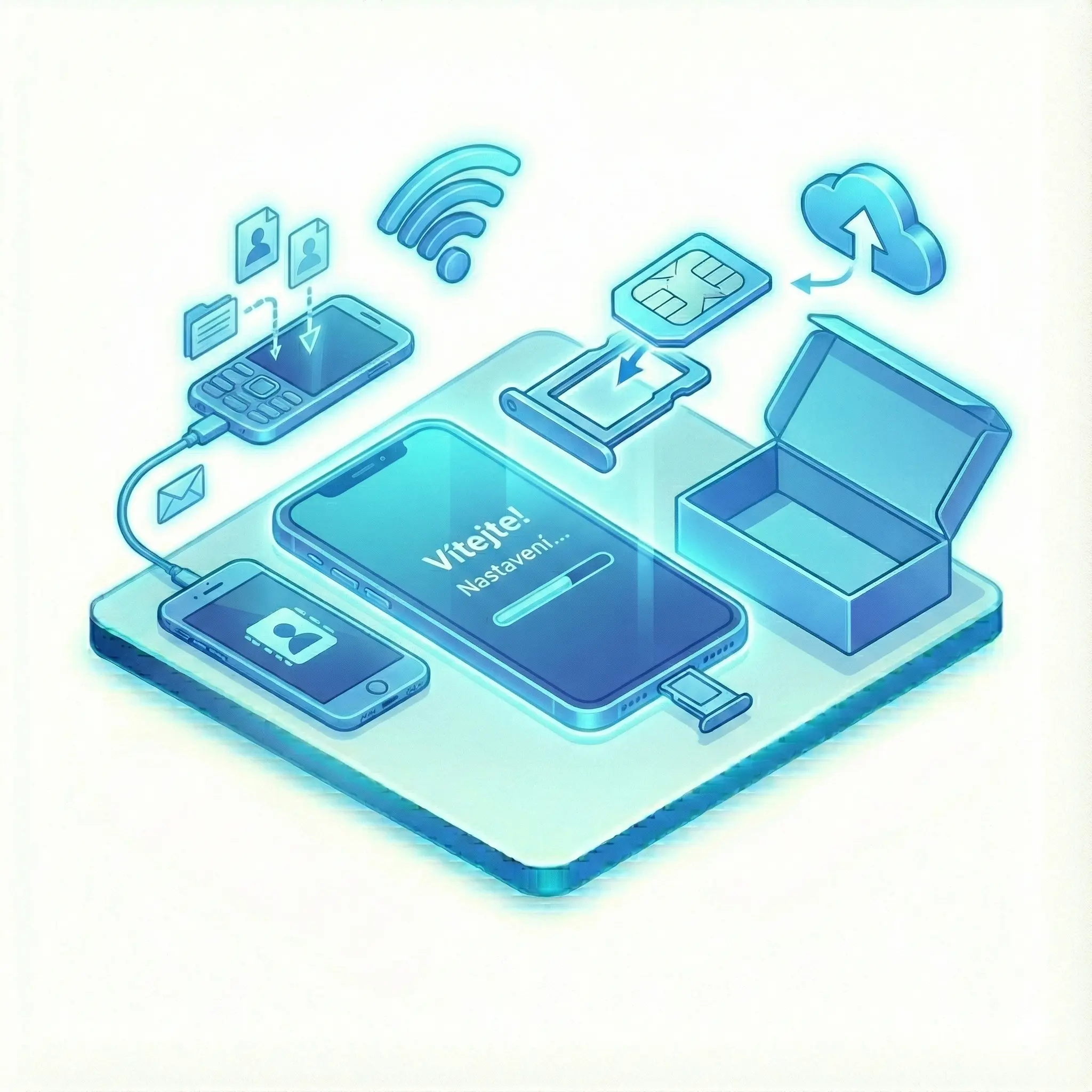 Zprovoznění nového zařízení