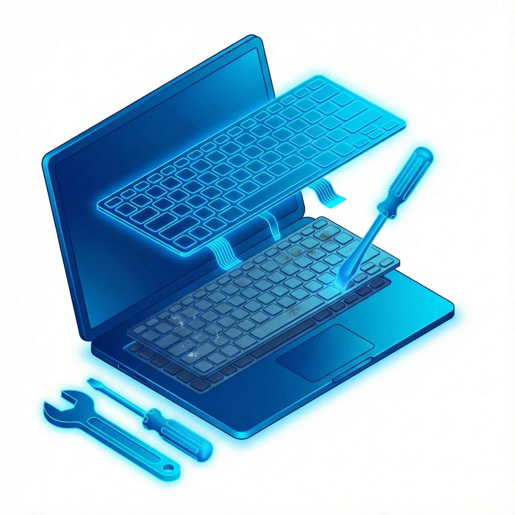 Výměna klávesnice (standardní)