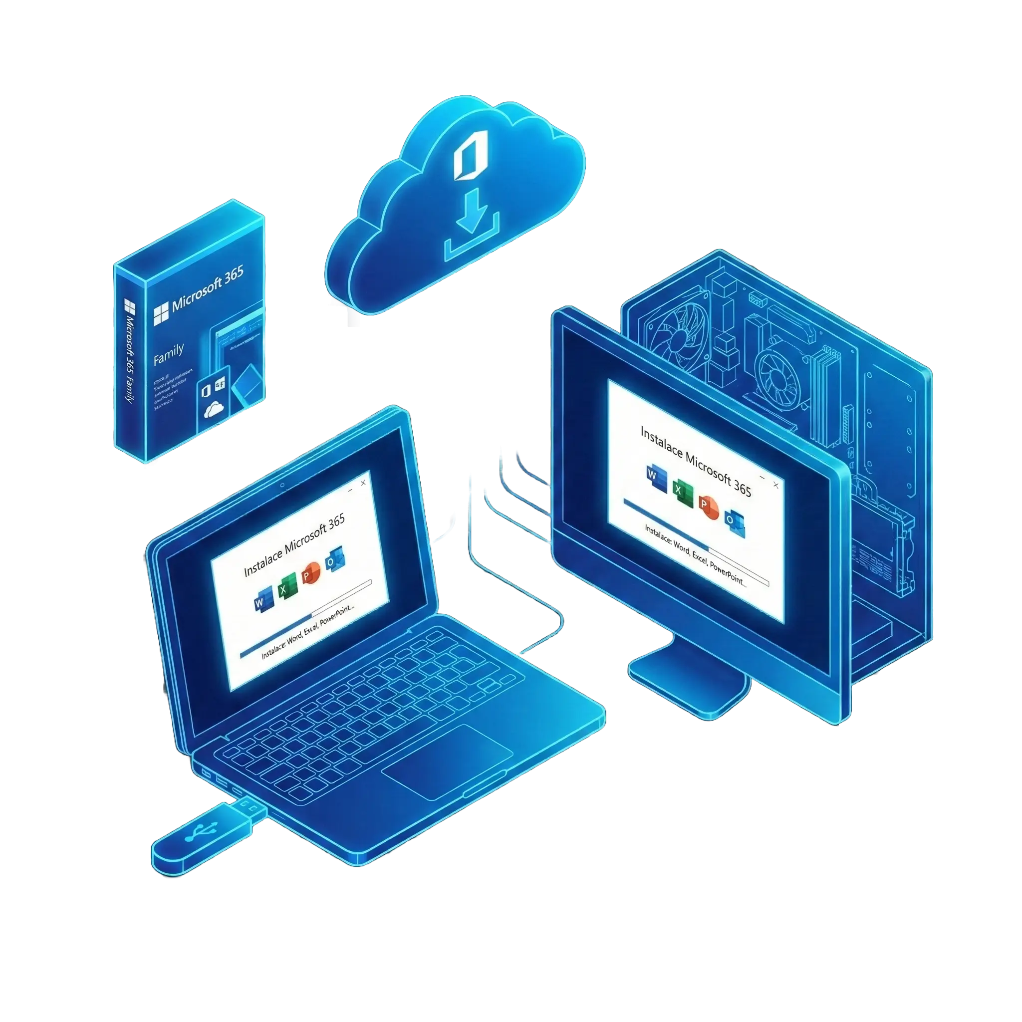 Instalace Microsoft 365 / Office - 